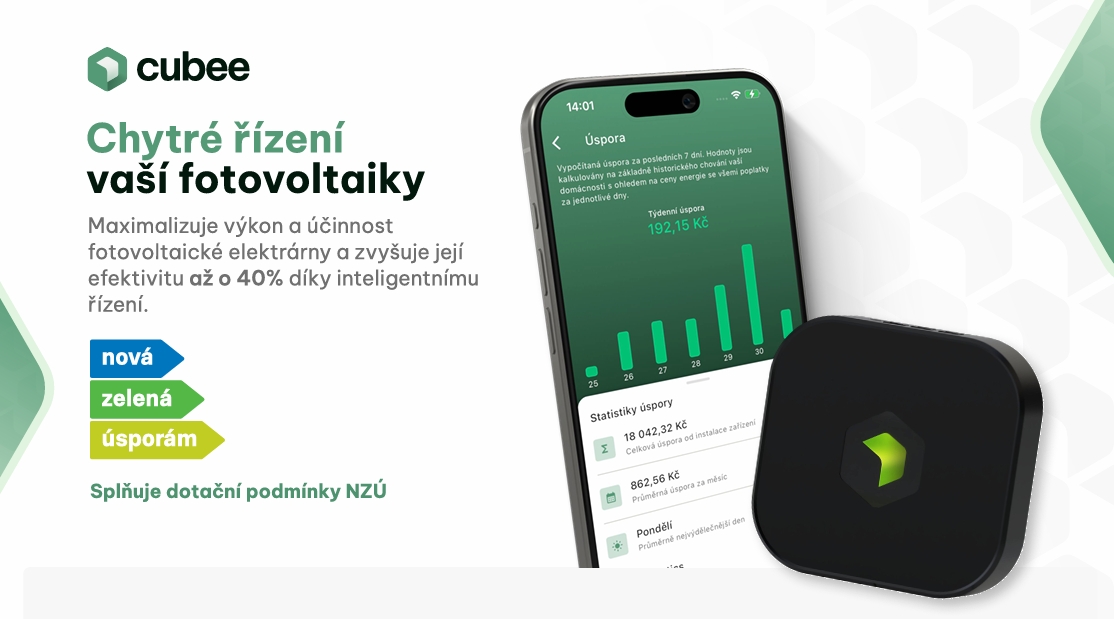 Flexibilita - Maximalizujte výkon a účinnosti solární energie díky zařízení chytrému řízení vaší FVE.